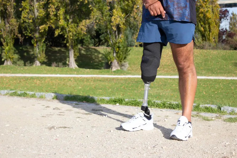 Surgeon performing robotic-assisted knee and hip joint replacement surgery using advanced robotic technology in Powai.